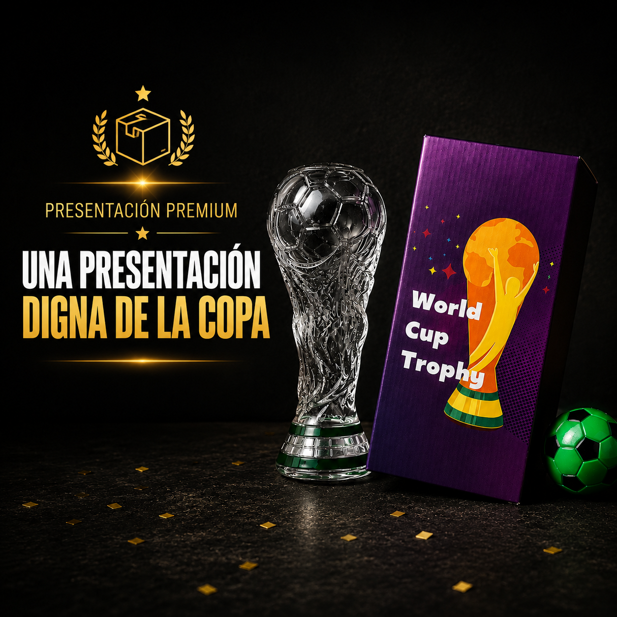 Vaso de Cristal | Edición Mundial 2026™
